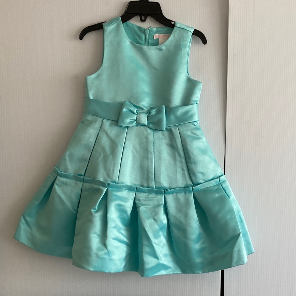 Janie & Jack Tiffany Blue Holiday Special Occasion Party Dress Size 3